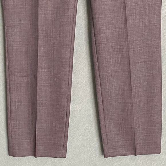 Tallia Men's 34x30 Suit Pant Vane Stretch Wool Blend Plum NEW - Picture 4 of 10